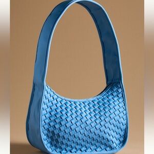 Anthropologie Woven Neoprene Shoulder Bag